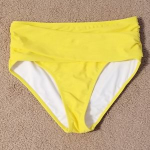 Women's High Waist Crossover Swim Bottoms
